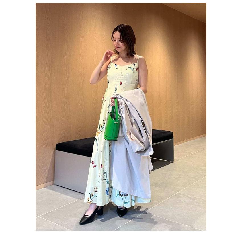 FRAY I.D（フレイ・アイディー） ワンピース 26春夏 ボタニカルアシメ