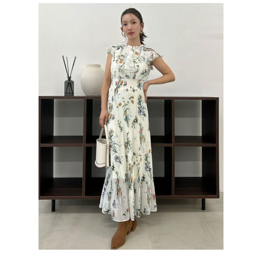 FRAY I.D フリル付きワンピース FRAY I.D（フレイ・アイディー） SALE30%OFF ワンピース 26春夏 フリル