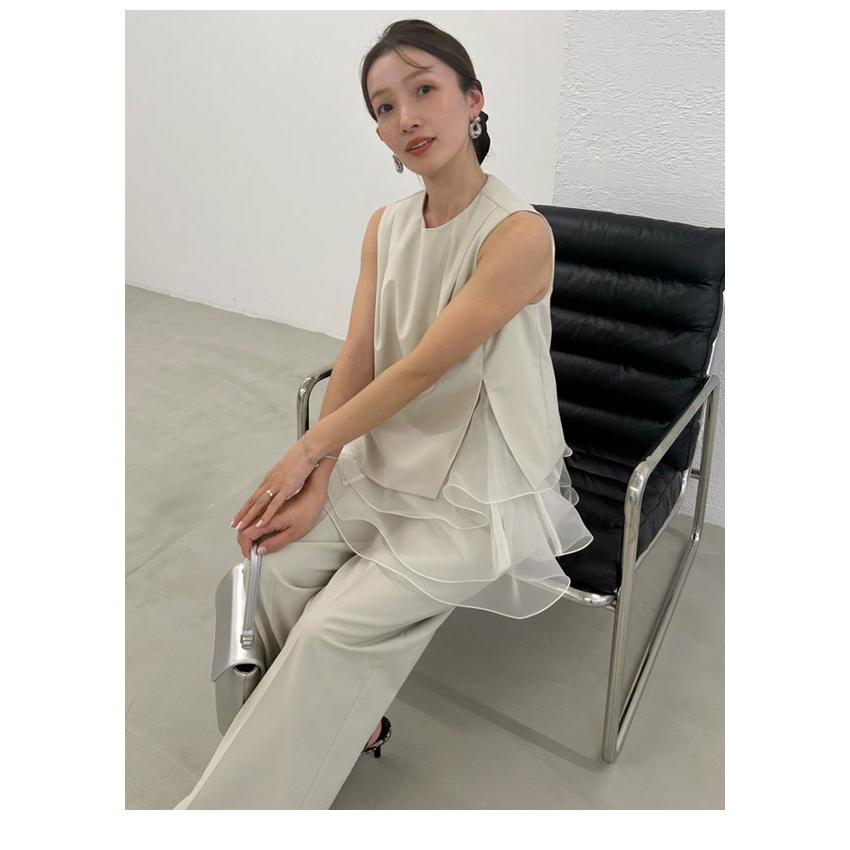 FRAY I.D（フレイ・アイディー） セットアップ 26春夏 ラッフルフリル