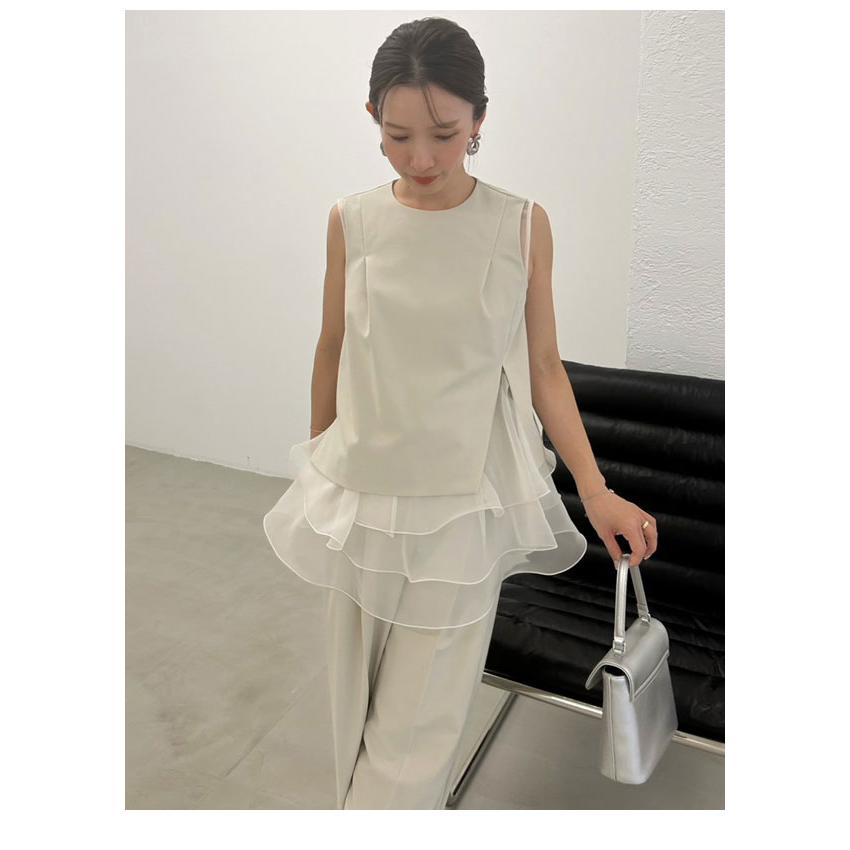 FRAY I.D（フレイ・アイディー） セットアップ 26春夏 ラッフルフリル