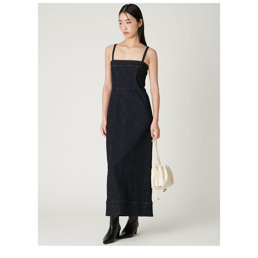 FRAY I.D Lee コラボ デニムキャミワンピース　IND/1サイズ FRAY I.D（フレイ・アイディー） SALE50%OFF ワンピース 【Lee× FRAY