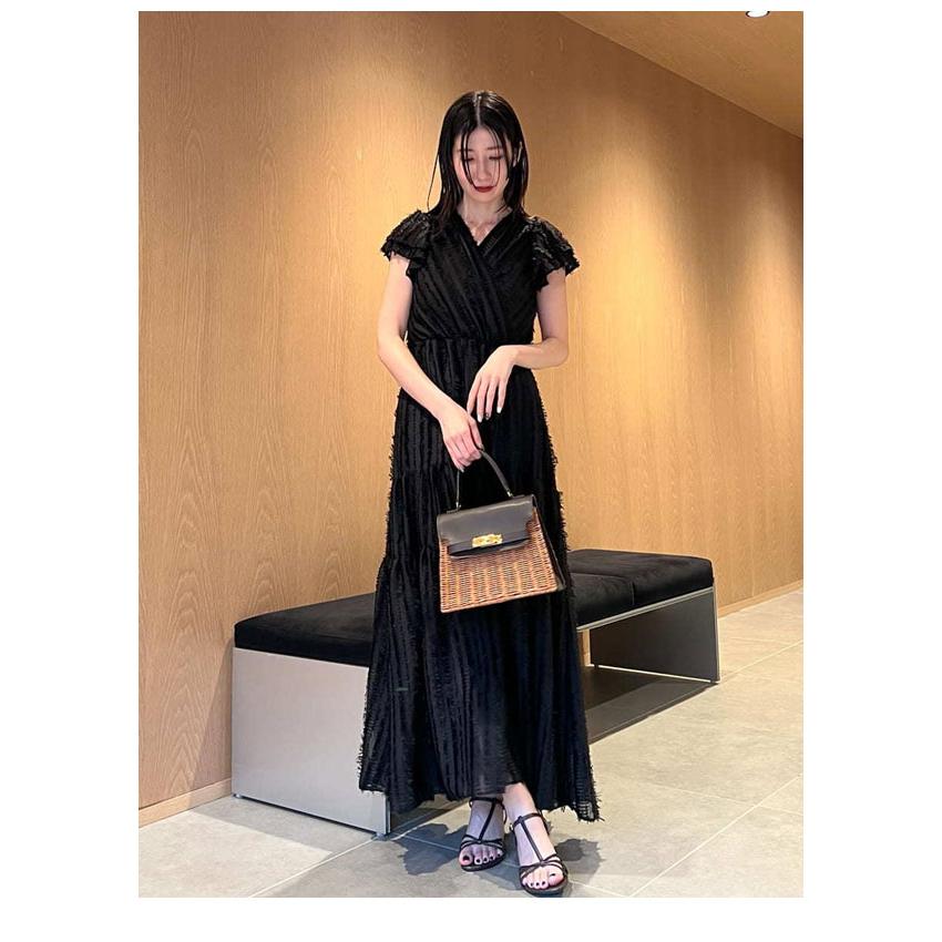 FRAY I.D（フレイ・アイディー） ワンピース 26春夏 フリンジジャ