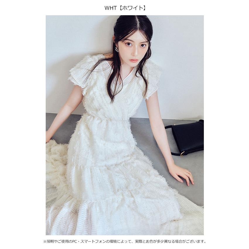 FRAY I.D（フレイ・アイディー） ワンピース 26春夏 フリンジジャ