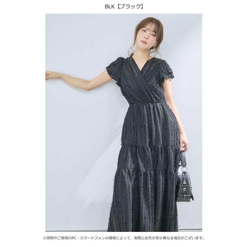 FRAY I.D（フレイ・アイディー） ワンピース 26春夏 フリンジジャ