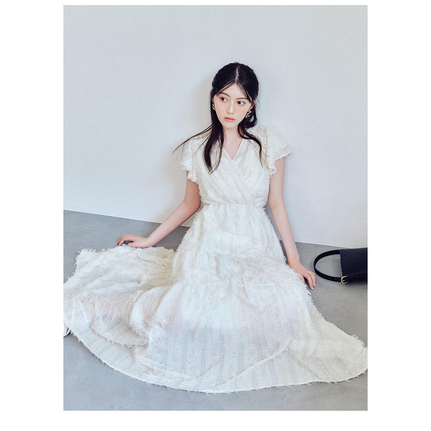 FRAY I.D（フレイ・アイディー） ワンピース 26春夏 フリンジジャ