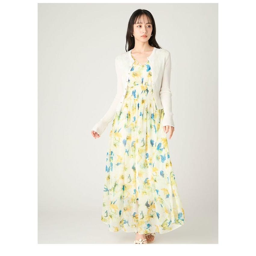フレイアイディー　美品花柄ワンピース FRAY I.D（フレイ・アイディー） ワンピース 26春夏 シャーリング