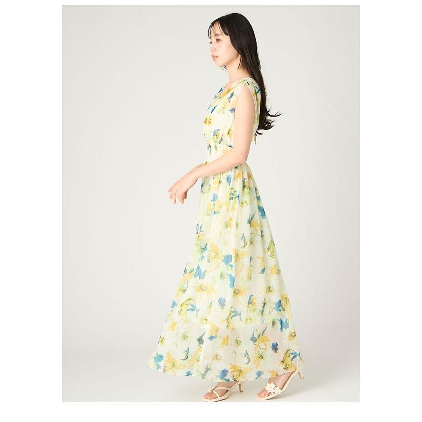 FRAY I.D　花柄ワンピース　【新品】 FRAY I.D（フレイ・アイディー） ワンピース 26春夏 シャーリング