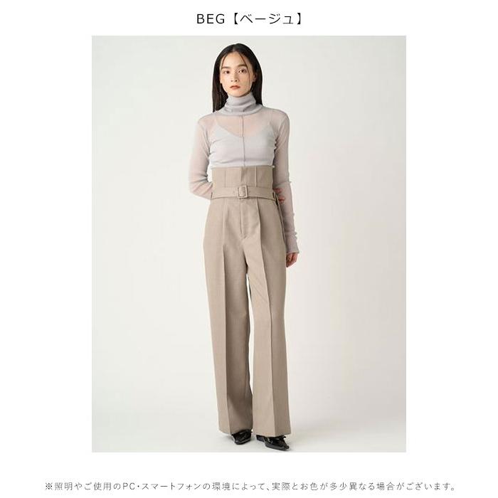 パンツ スラックス THROW 2TUCK WORK TROUSER 2タック ワーク