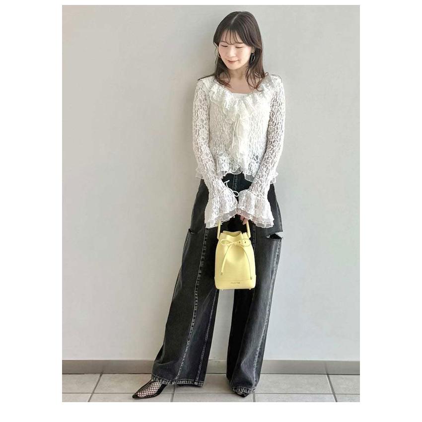 FRAY I.D（フレイ・アイディー） ボトムス 26春夏 カットアウトバレル