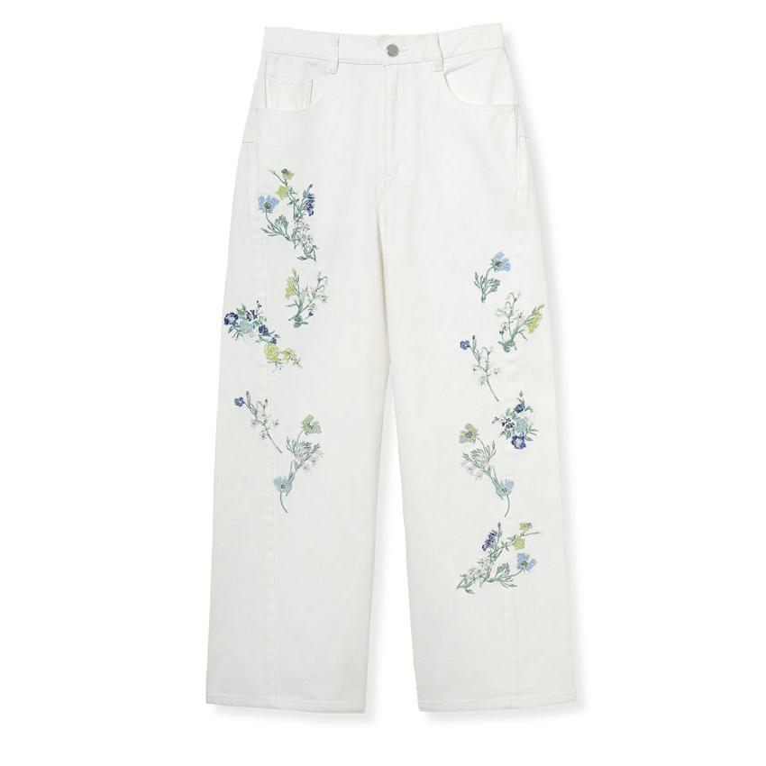 FRAY I.D（フレイ・アイディー） トップス 26春夏 フラワーエンブロイ