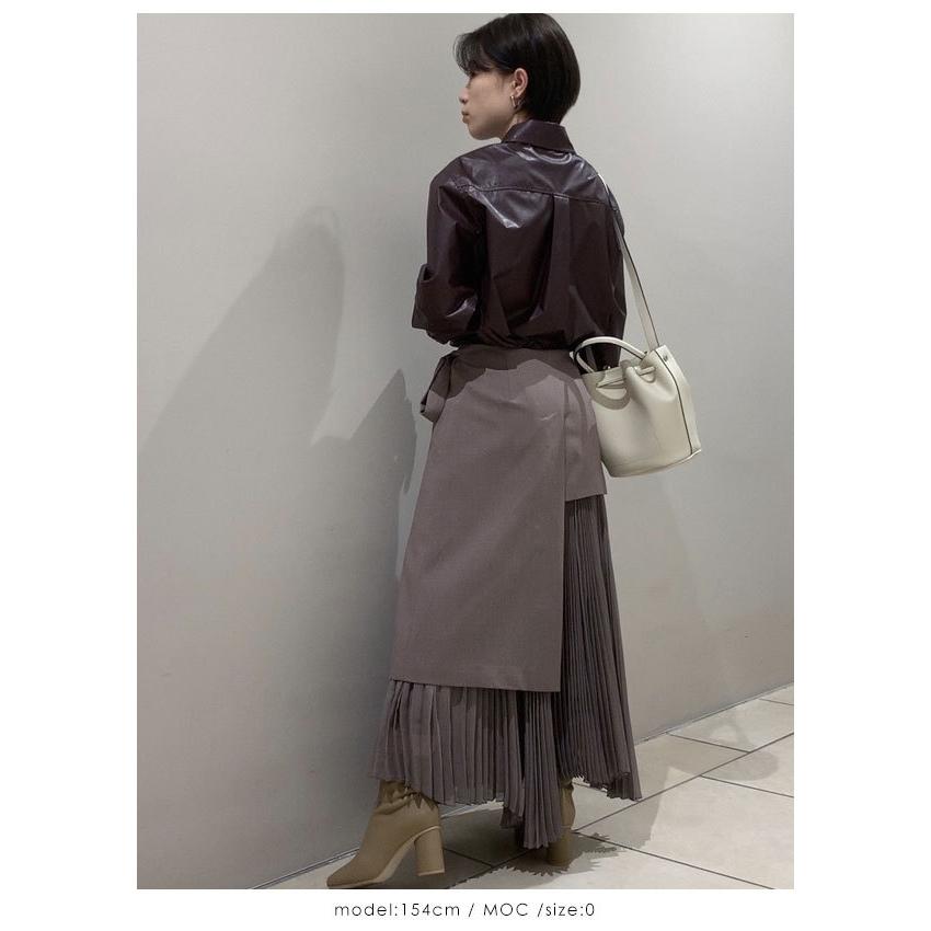 Sale フレイアイディー Fray I D 秋冬 ラッププリーツスカート レディース スカート ボトムス ロング丈 フレア ラップ プリーツ Fwfs4066 バッグ ワンピースのダブルハート 通販 Yahoo ショッピング