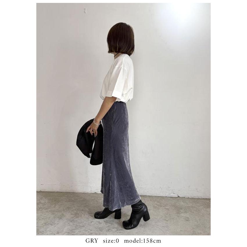 FRAY I.D グレー キュロット スカート FRAY I.D（フレイアイディー）の「【pierre cardin】シャツレイヤード