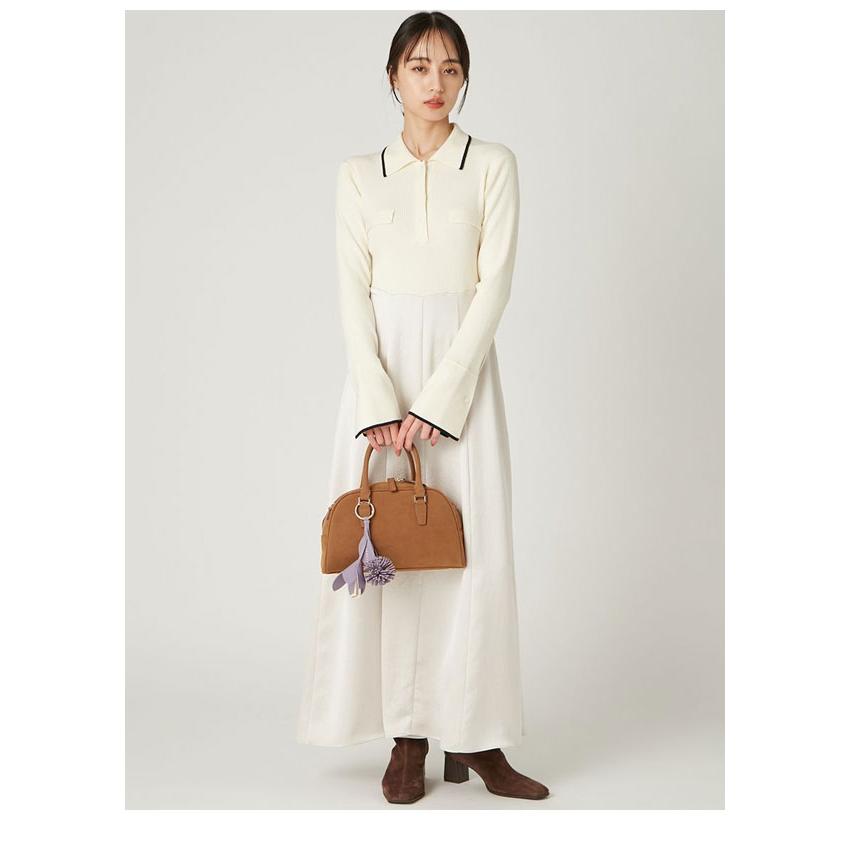 【新品】FRAY I.D オープンカラーポロニット 新品】FRAY I.D オープンカラーポロニット オープンカラーポロニット