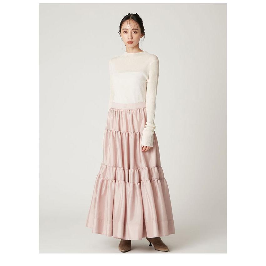 FRAY I.D（フレイ・アイディー） ワンピース 25秋冬 リブカーディガン