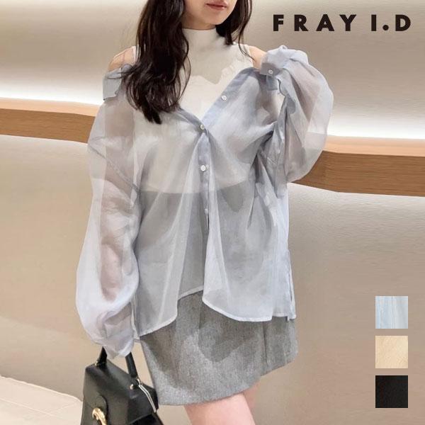 FRAY I.D（フレイ・アイディー） トップス 26春夏 セミシアーシャツ