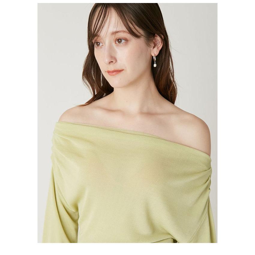FRAY I.D / フレイアイディー アシメストラップニット FRAY I.D（フレイ・アイディー） 新作10%OFF トップス 25春夏 アシメ