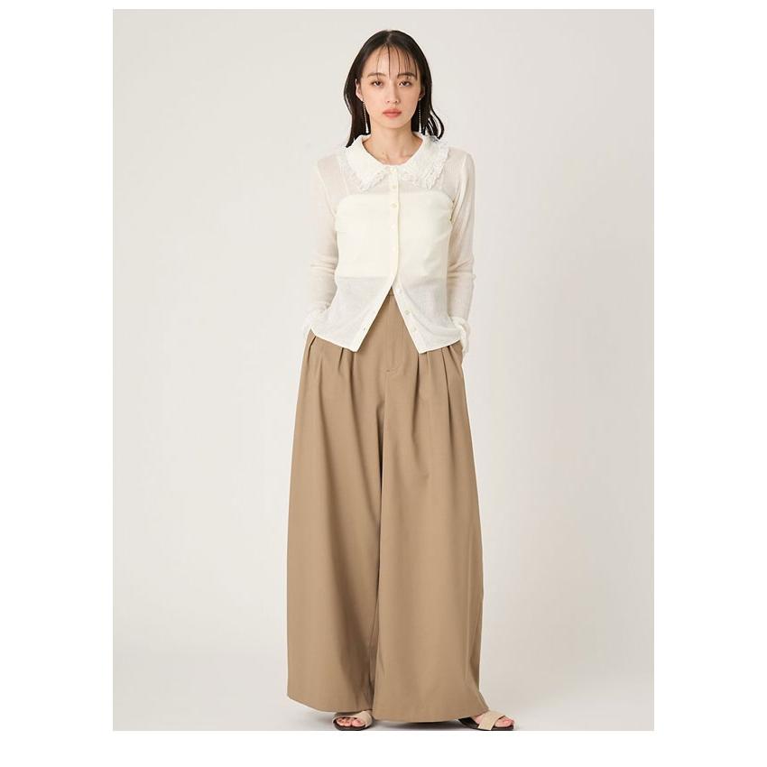 FRAY I.D（フレイ・アイディー） トップス 26春夏 レースカラーニット