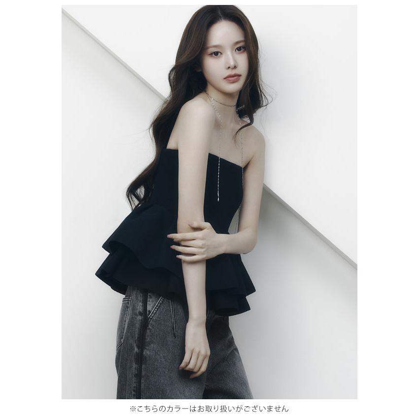 FRAY I.D（フレイ・アイディー） トップス 26春夏 ランダムペプラム