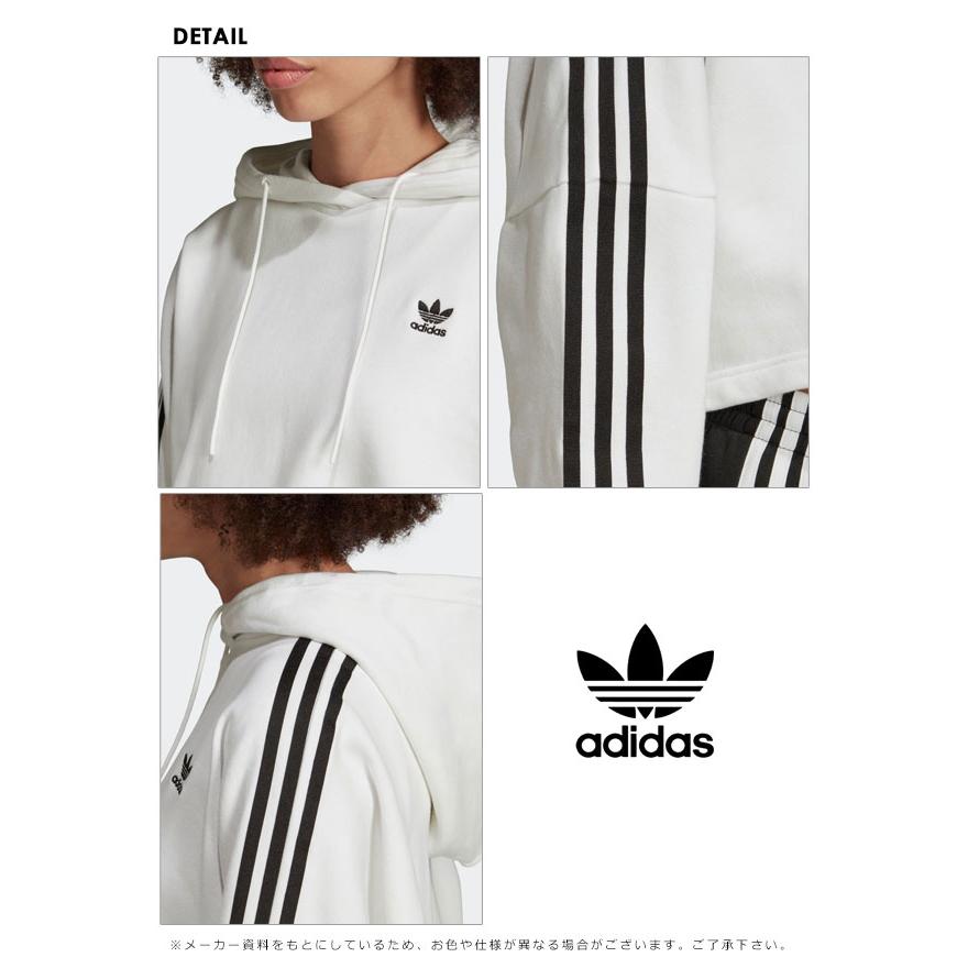 Sale アディダスオリジナルス Adidas Originals ショート丈パーカー クロップドパーカー Cropped Hoodie レディース トップス パーカー フーディー Fzg48 バッグ ワンピースのダブルハート 通販 Yahoo ショッピング
