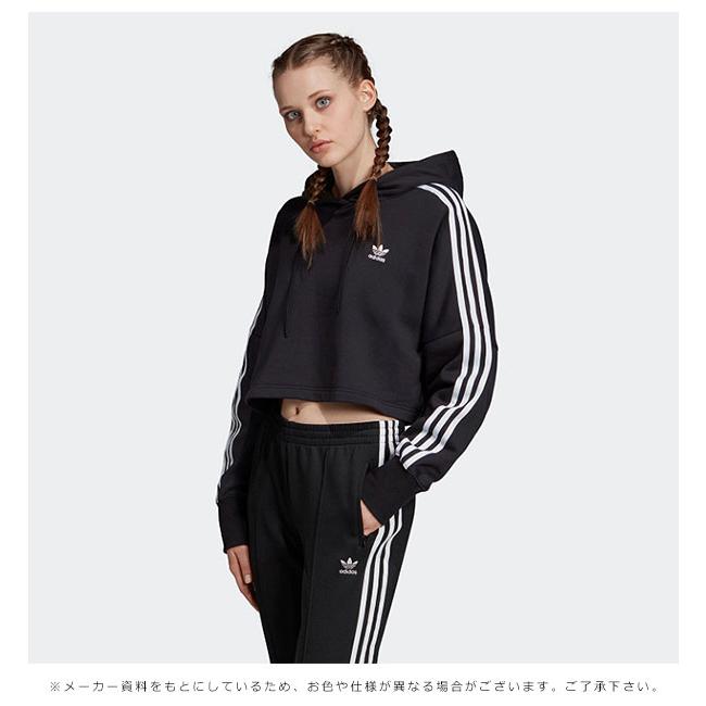 Sale アディダスオリジナルス Adidas Originals ショート丈パーカー クロップドパーカー Cropped Hoodie レディース トップス パーカー フーディー Fzg48 バッグ ワンピースのダブルハート 通販 Yahoo ショッピング