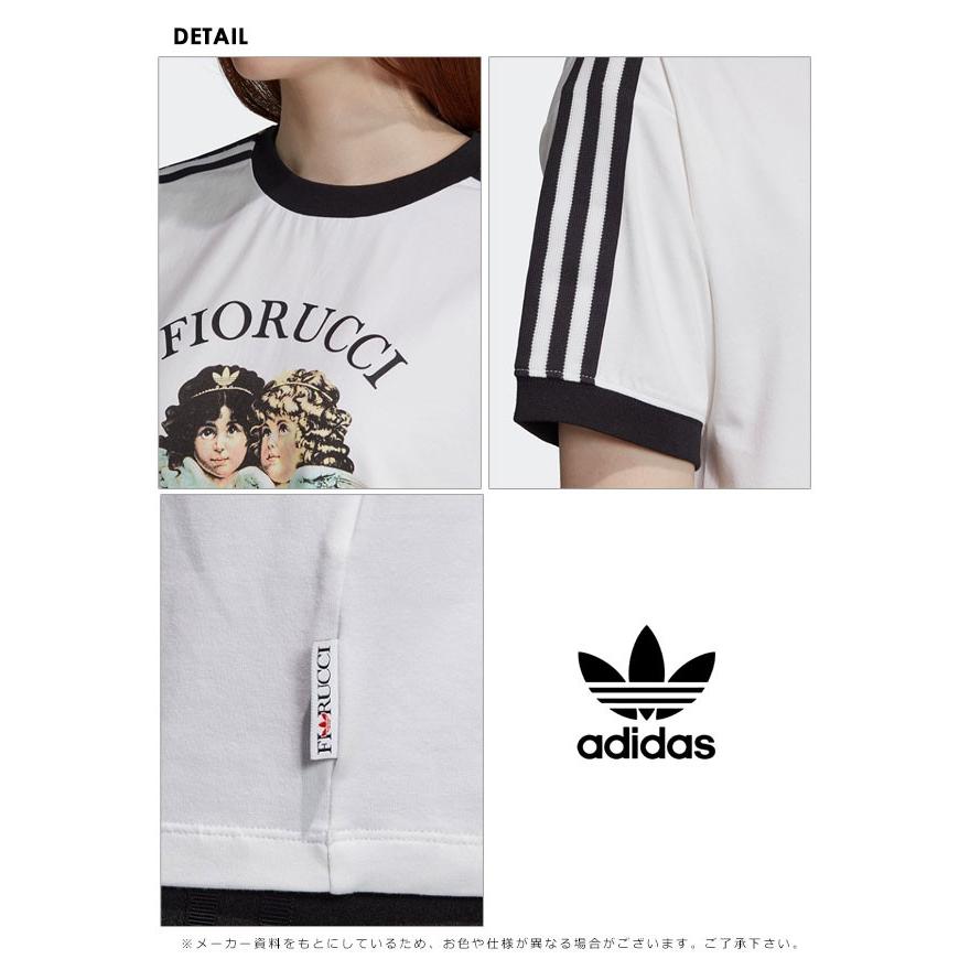アディダスオリジナルス Adidas Originals Tee レディース トップス Tシャツ 半袖 グラフィック クルーネック Fiorucci フィオルッチ コラボ Gdc76 バッグ ワンピースのダブルハート 通販 Yahoo ショッピング