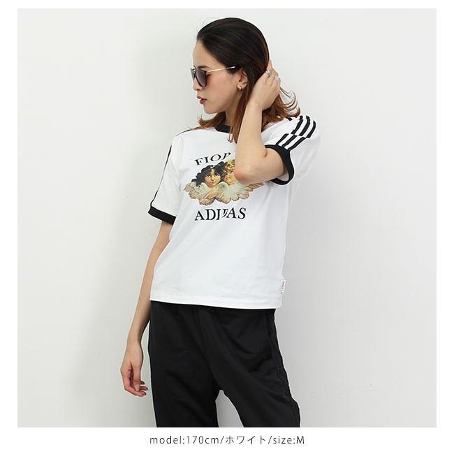 アディダスオリジナルス Adidas Originals Tee レディース トップス Tシャツ 半袖 グラフィック クルーネック Fiorucci フィオルッチ コラボ Gdc76 バッグ ワンピースのダブルハート 通販 Yahoo ショッピング