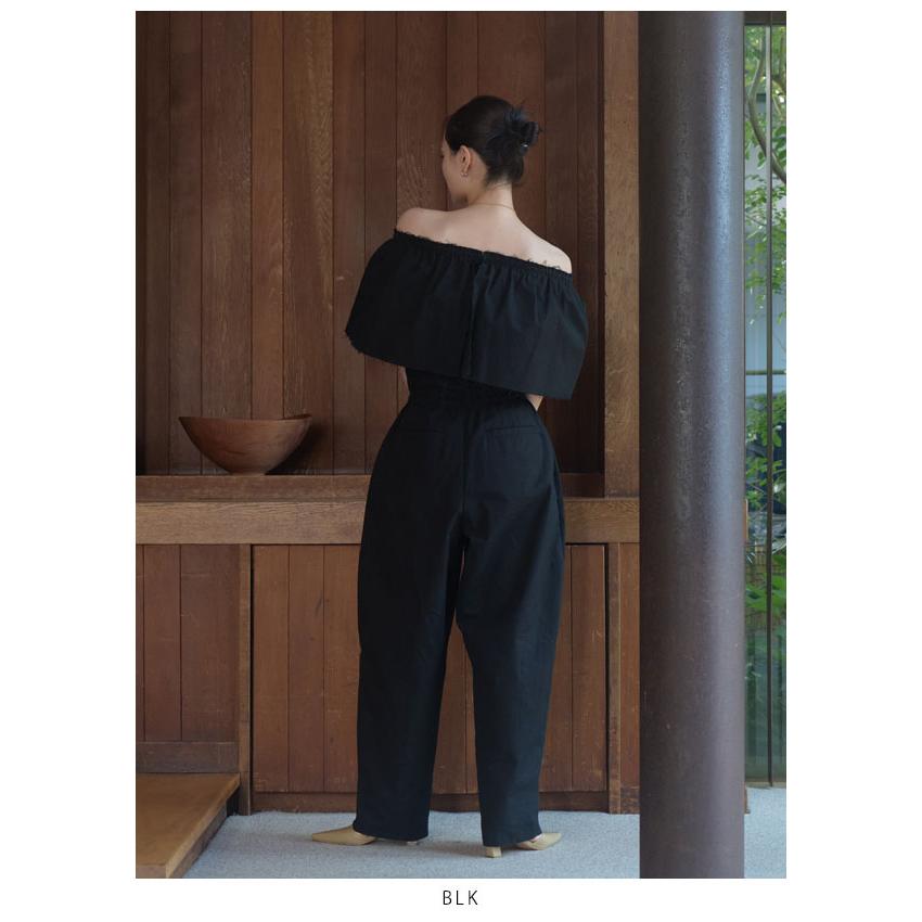 SALE60%OFF ヘラ Hella ワンピース 春夏 OFFSHOULDER COTTON COMBINAISON 半袖 ロング丈 オケージョン ドレス h241-02_12