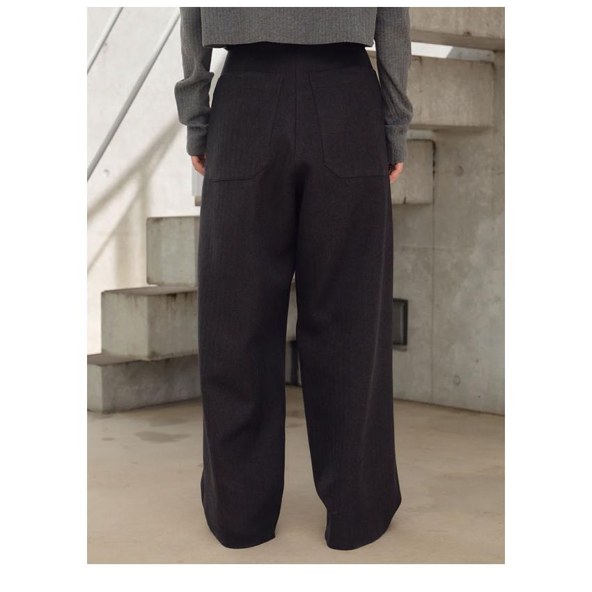 SALE40%OFF ヘラ Hella 秋冬 HERRINGBONE WIDE PANTS ボトムス パンツ