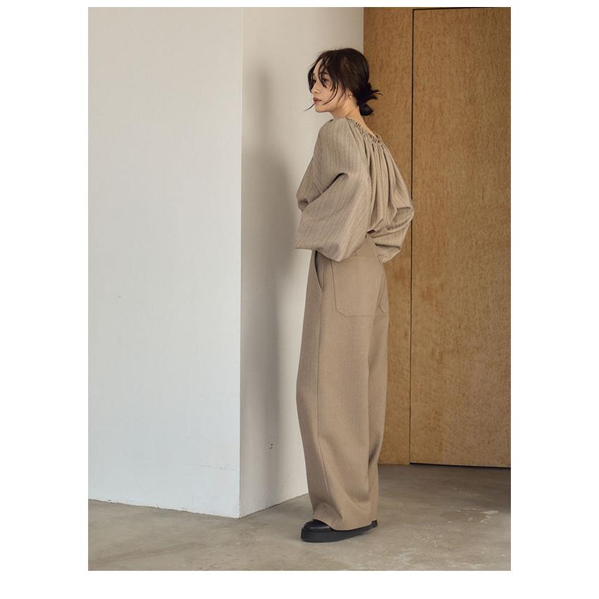 SALE40%OFF ヘラ Hella 秋冬 HERRINGBONE WIDE PANTS ボトムス パンツ