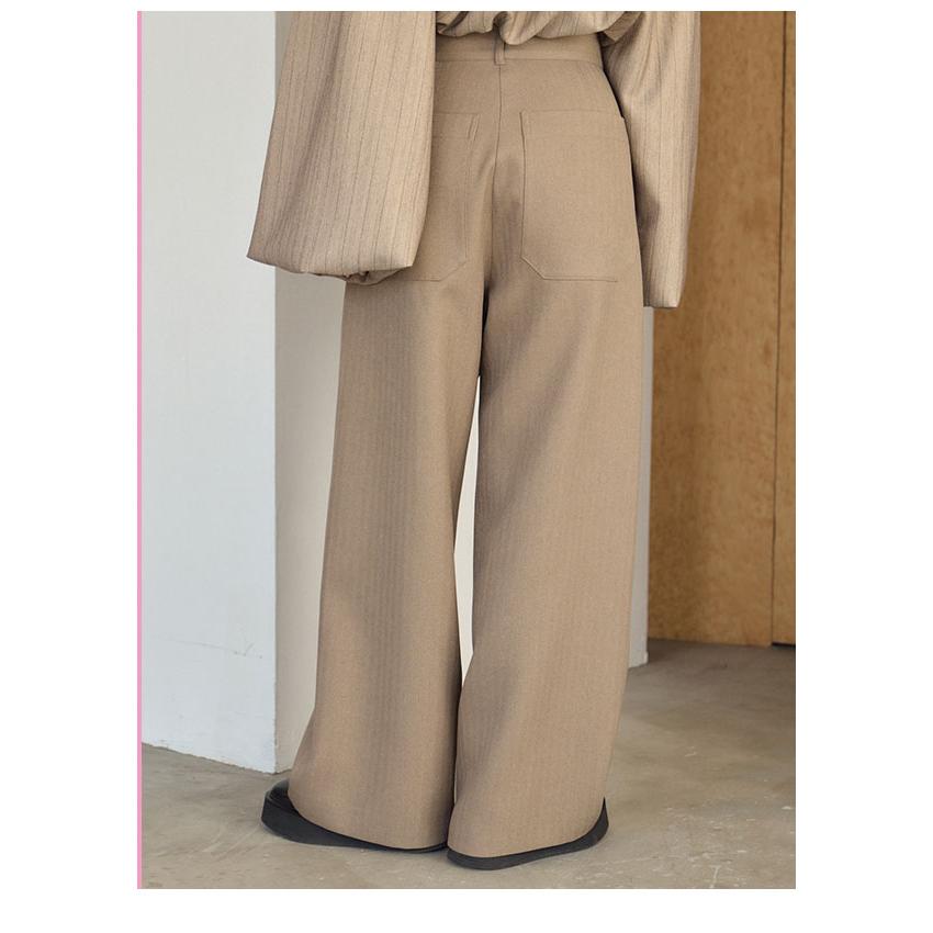 SALE40%OFF ヘラ Hella 秋冬 HERRINGBONE WIDE PANTS ボトムス パンツ
