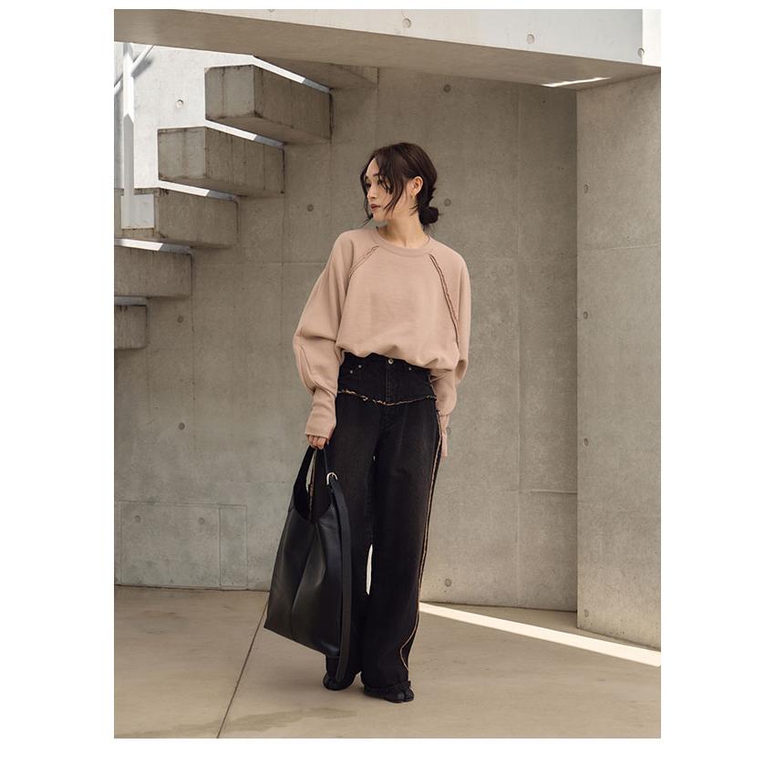 HELLA完売ストレートデニムM￥20000 SALE40%OFF ヘラ Hella 秋冬 VINTAGE CUTOFF DENIM TOPS