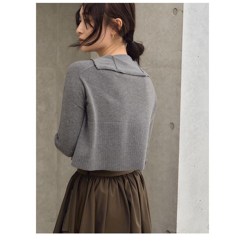 ヘラ Hella 24秋冬 2WAY KNIT PULLOVER トップス ニット プル