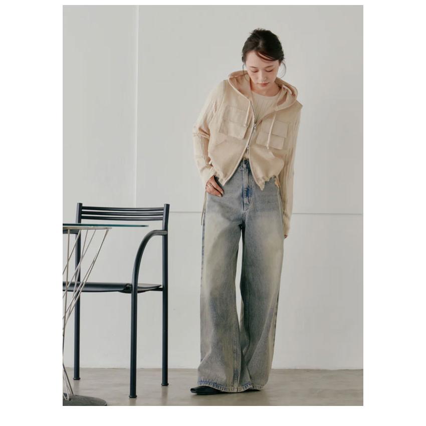 ヘラ Hella 25春夏 lame tulle vest ラメチュールベスト トップス