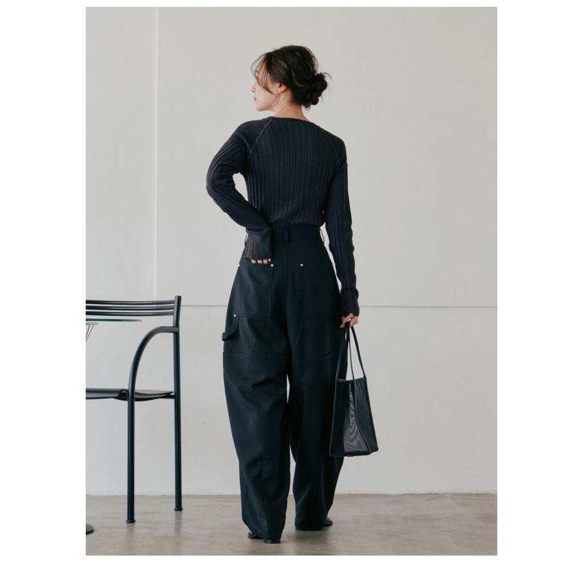 SALE20%OF ヘラ Hella tuck cocoon pants タックコクーンパンツ