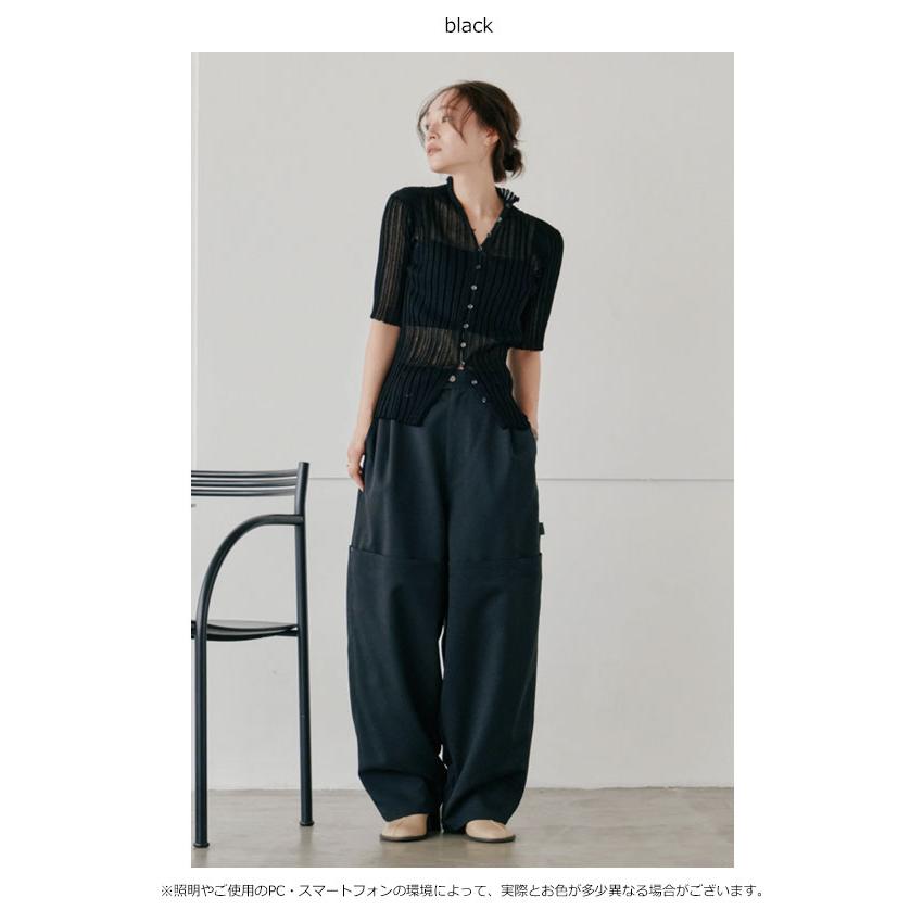 SALE20%OF ヘラ Hella tuck cocoon pants タックコクーンパンツ