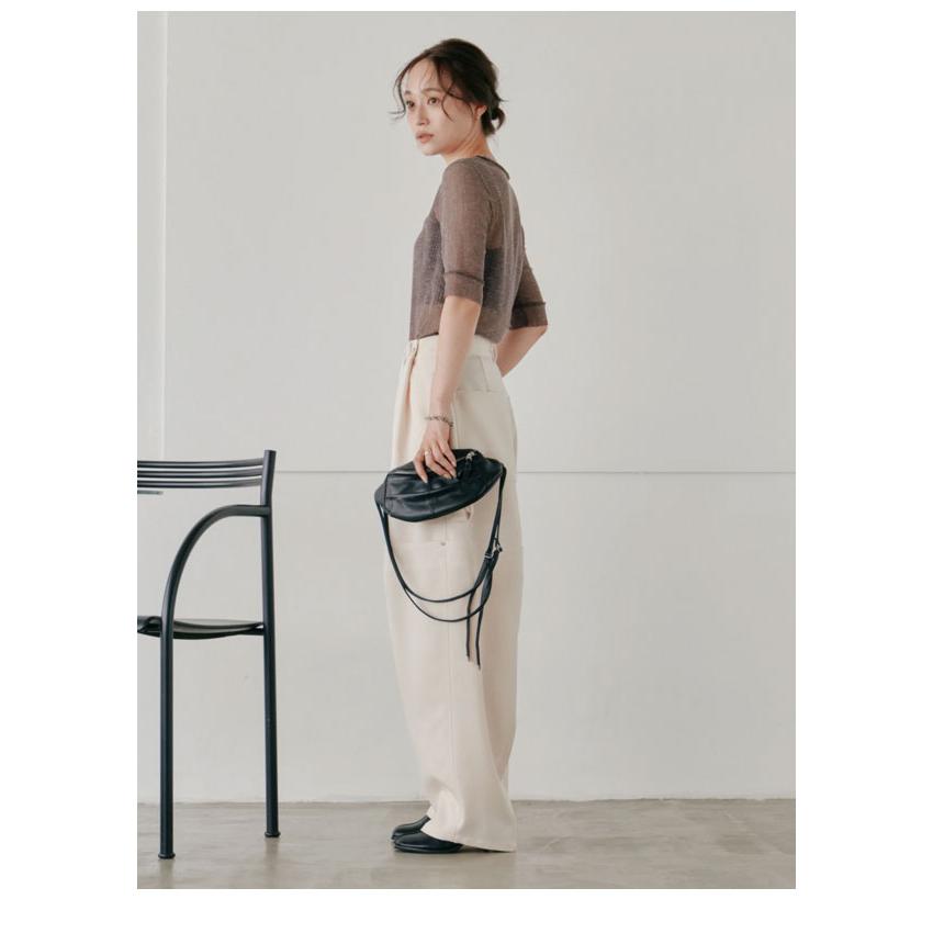 SALE20%OF ヘラ Hella tuck cocoon pants タックコクーンパンツ