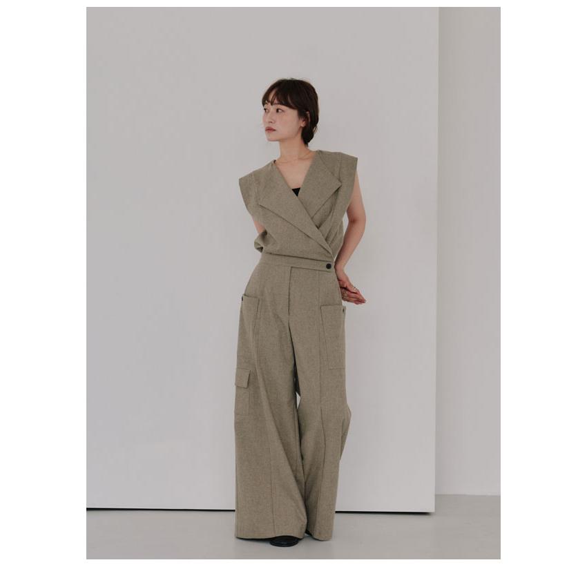 SALE30%OFF ヘラ Hella 25秋冬 cachecoeur jumpsuit カシュクール