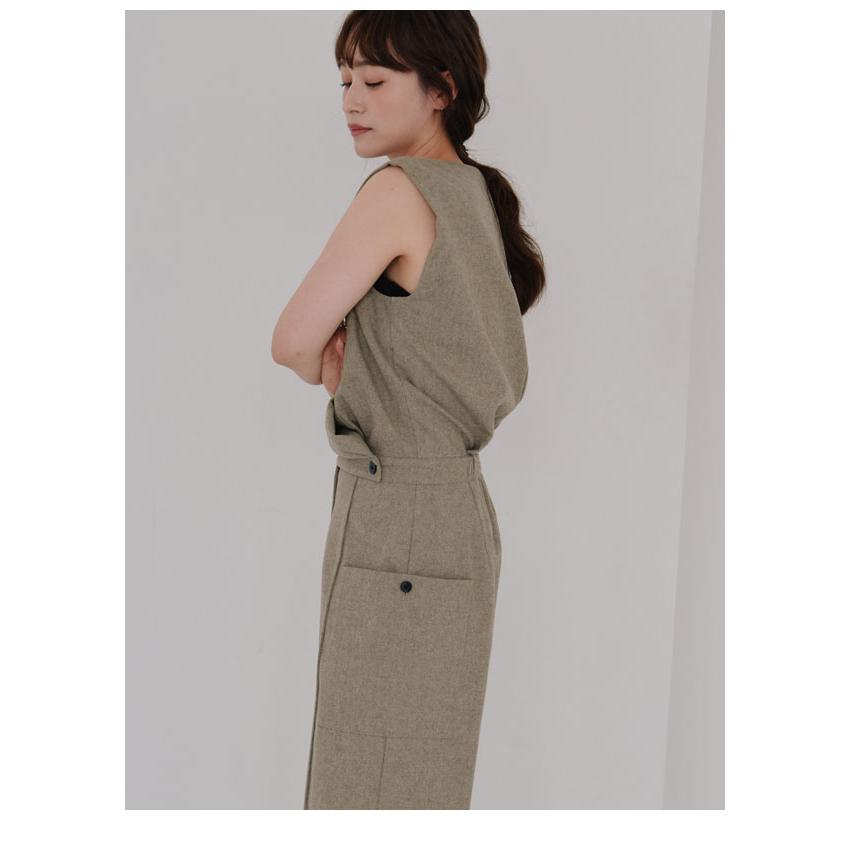 SALE30%OFF ヘラ Hella 25秋冬 cachecoeur jumpsuit カシュクール