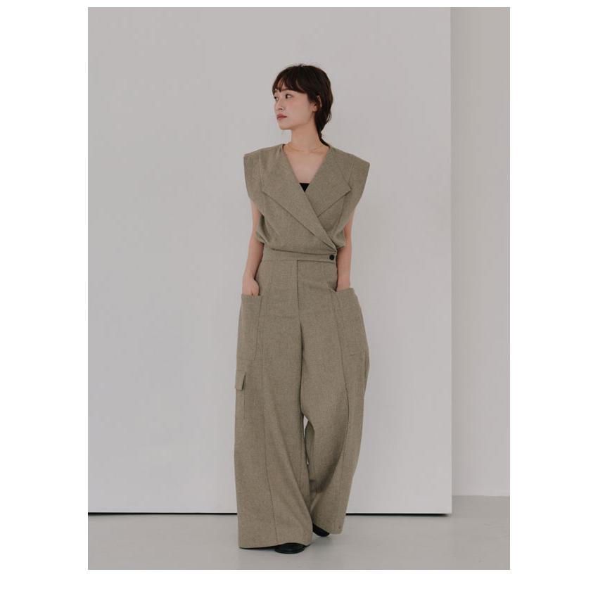 SALE30%OFF ヘラ Hella 25秋冬 cachecoeur jumpsuit カシュクール