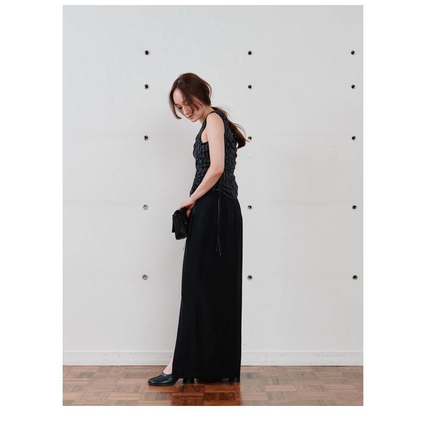 ヘラ Hella 26春夏 gather stripe top ギャザーストライプトップ 3月