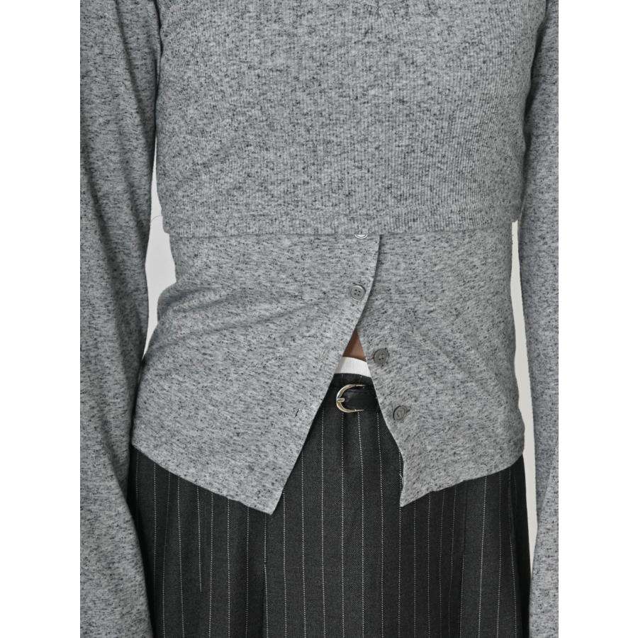 SALE60%OFF エギュゼ iGUISER トップス 24秋冬 cotton bustier set cardigan コットンビスチェセットカーディガン 長袖 ミドル丈 ig-ig024 |  | 12