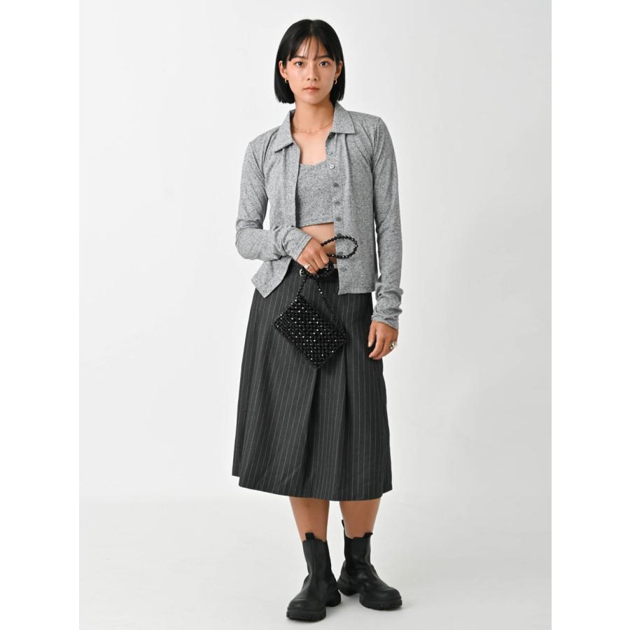 SALE60%OFF エギュゼ iGUISER トップス 24秋冬 cotton bustier set cardigan コットンビスチェセットカーディガン 長袖 ミドル丈 ig-ig024 |  | 09