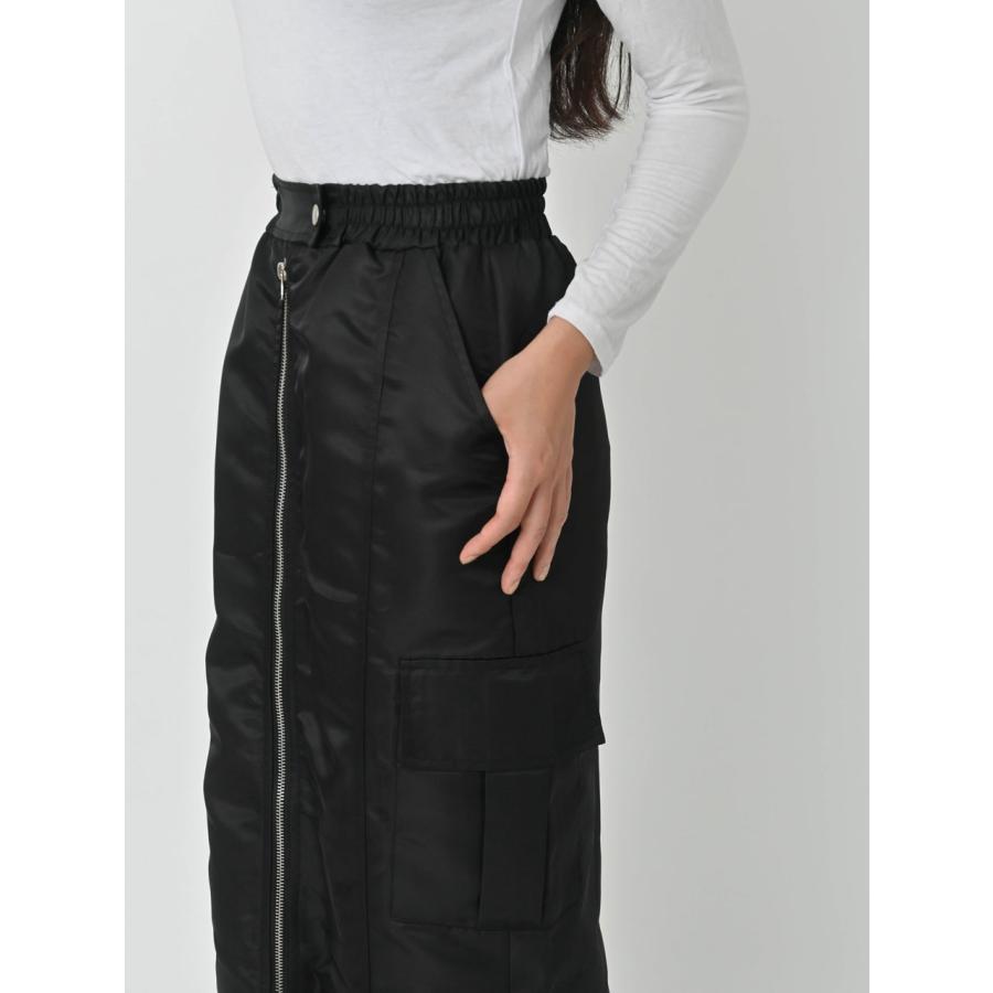 SALE60%OFF エギュゼ iGUISER ボトムス 24秋冬 double zip nylon skirt