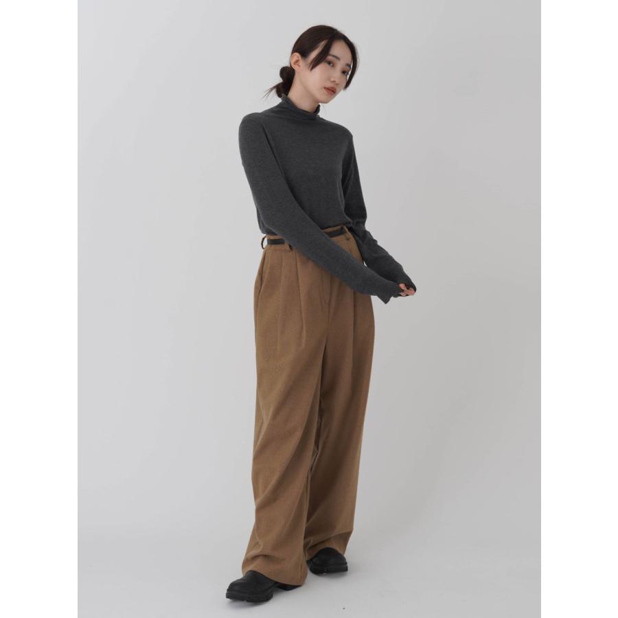 SALE60%OFF エギュゼ iGUISER ボトムス 24秋冬 kanu wool slacks カヌ