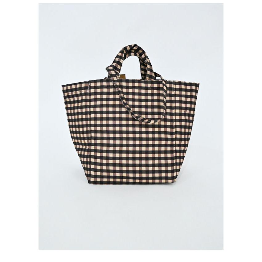 beej ビージ バッグ Gingham check totebag ギンガムチェックトート