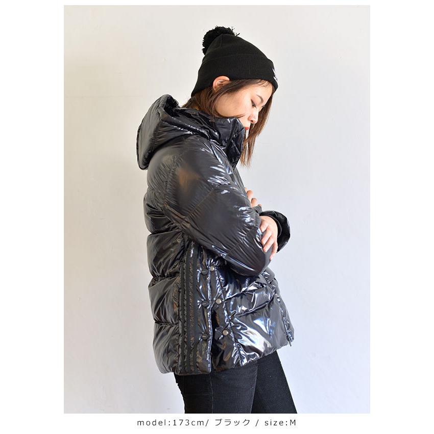 Sale アディダスオリジナルス Adidas Originals グロッシー Aシェイプ ダウン パファージャケット レディース アウター ダウン ジャケット グロッシー Iya62 バッグ ワンピースのダブルハート 通販 Yahoo ショッピング