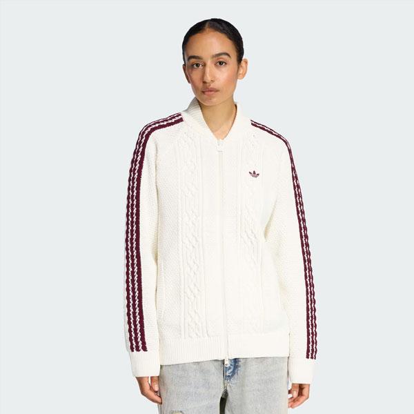 adidas heritage now ニットトラックジャケット adidas（アディダス） ジャージ ニット トラックトップ（ジャージ