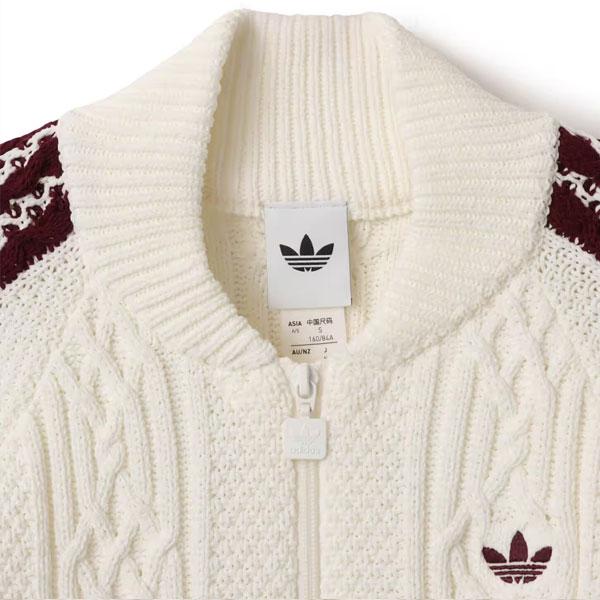 adidas heritage now ニットトラックジャケット KNIT SST / トラックトップ ニット / トラックジャケット / ジャージ