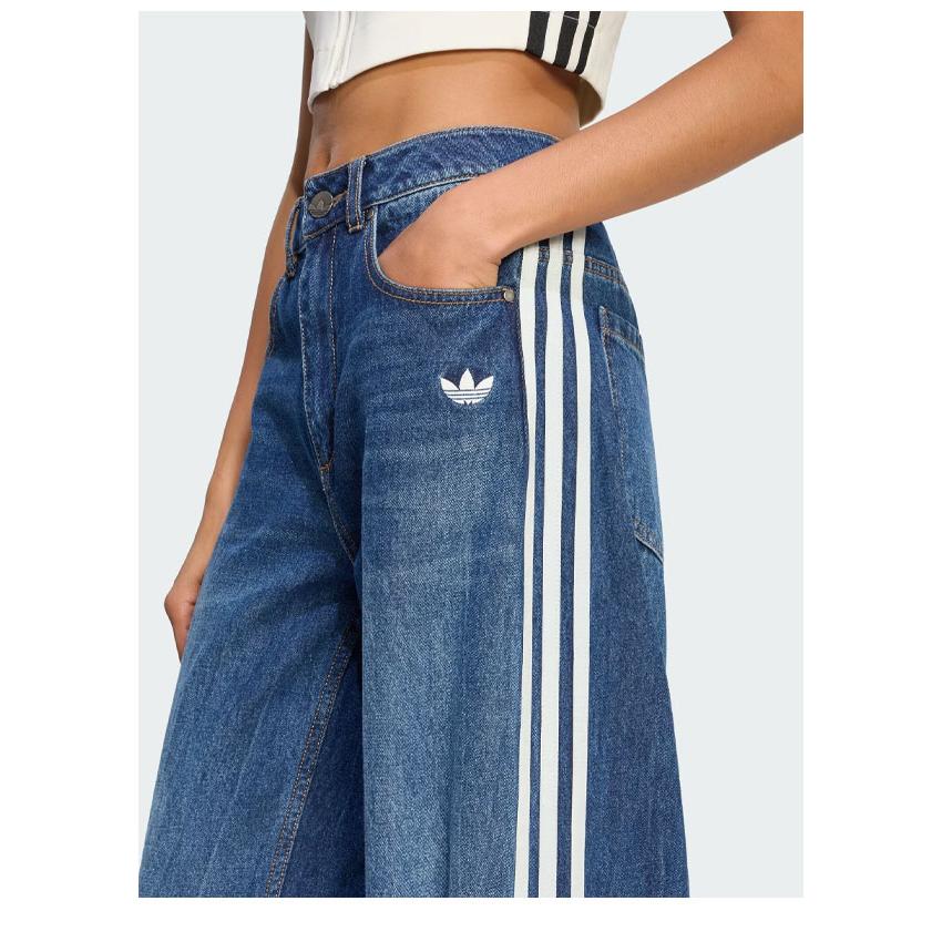 アディダスオリジナルス adidas originals ヴィンテージダッドジーンズ ボトムス デニム フルレングス パンツ kw2093 kw2094の画像