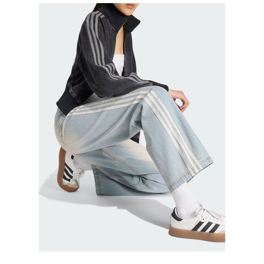アディダスオリジナルス adidas originals ヴィンテージダッドジーンズ ボトムス デニム フルレングス パンツ kw2093 kw2094の画像